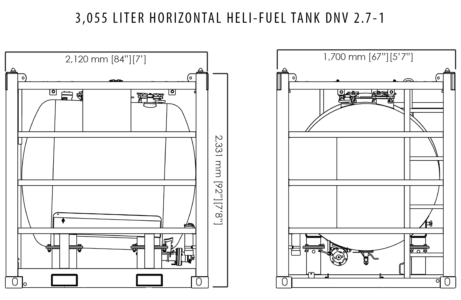 Fuel Tank Strapping Charts