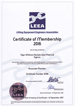 2016 – Cyprus LEEA Certification