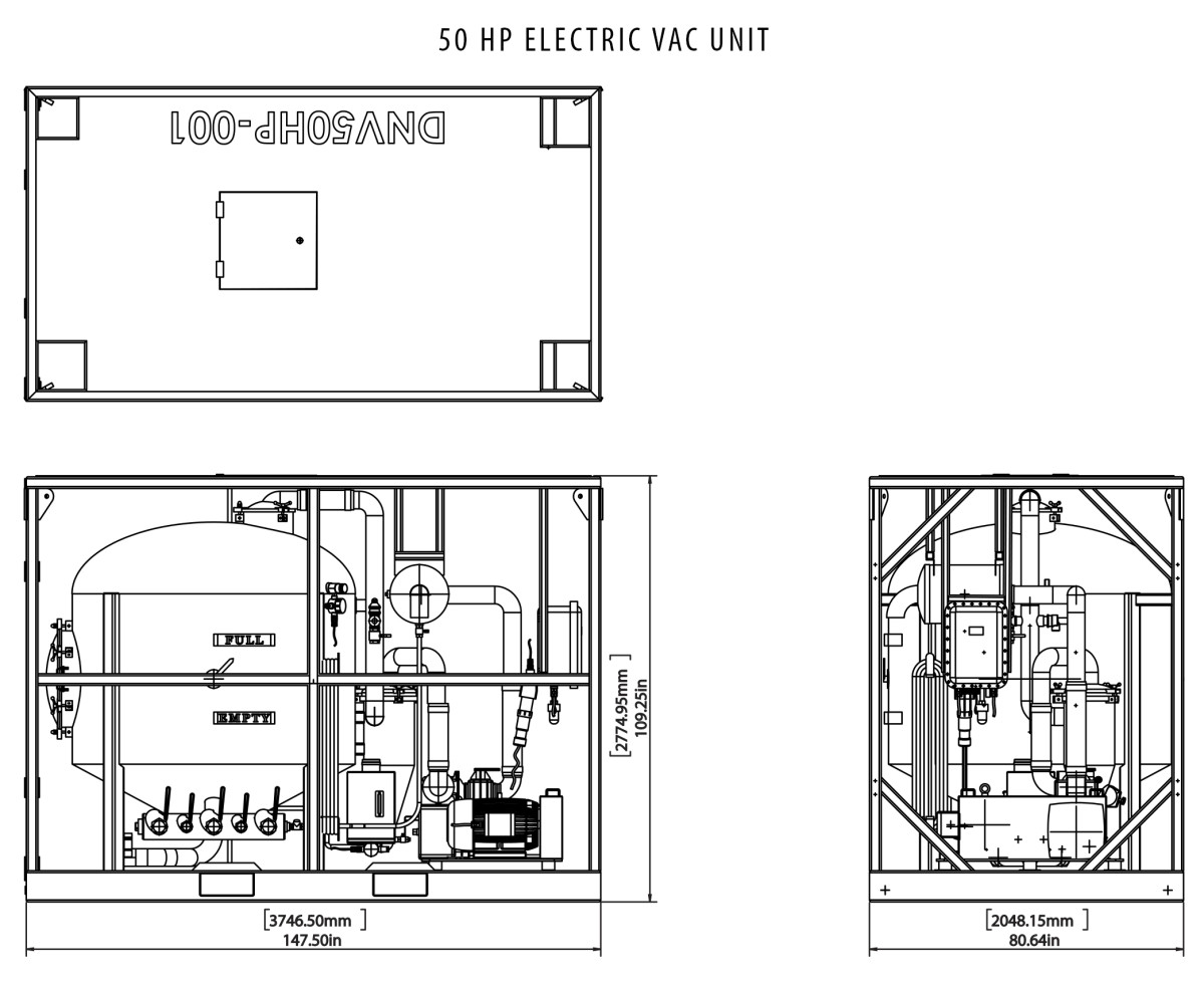 50 hp Electric Vac Unit – Tiger Offshore Rentals