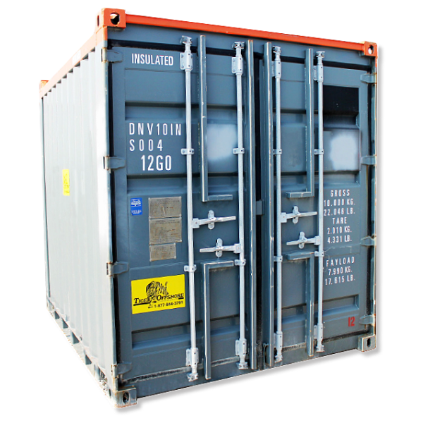 8X10 Insulated Container DNV 2.7-1