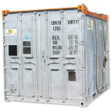 DNV 8′ x 10′ Open Top Container
