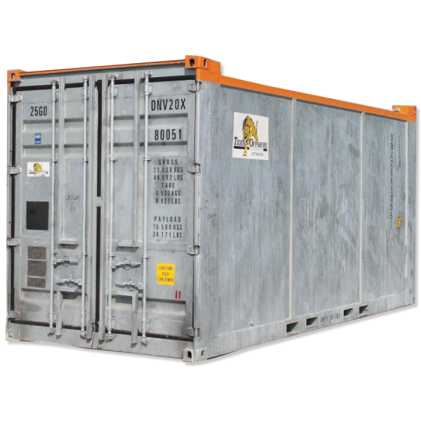 8x20 Open Top HC Container DNV 2.7-1