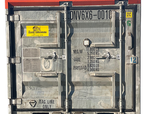 DNV 6′ x 6′ x 6′ Pallet Container