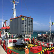 Cargo Carry Container going to Mediterranean Oil & Gas Operations