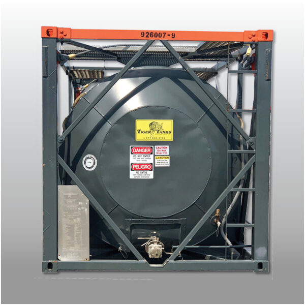 100 bbl Stainless Steel ISO Transport Tank