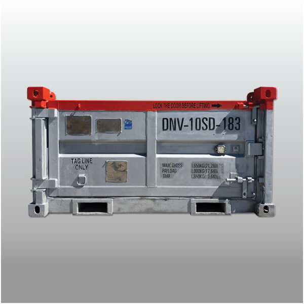 DNV 8’ X 10’ HALF-HEIGHT BASKET W/FRONT DOOR