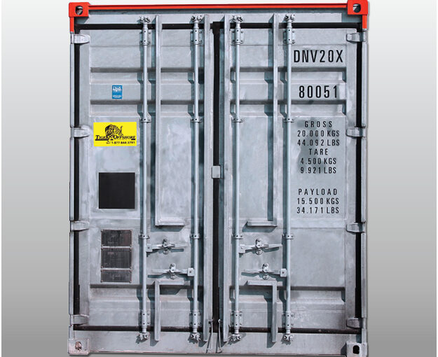 DNV 8′ x 20′ Closed Top HC Container