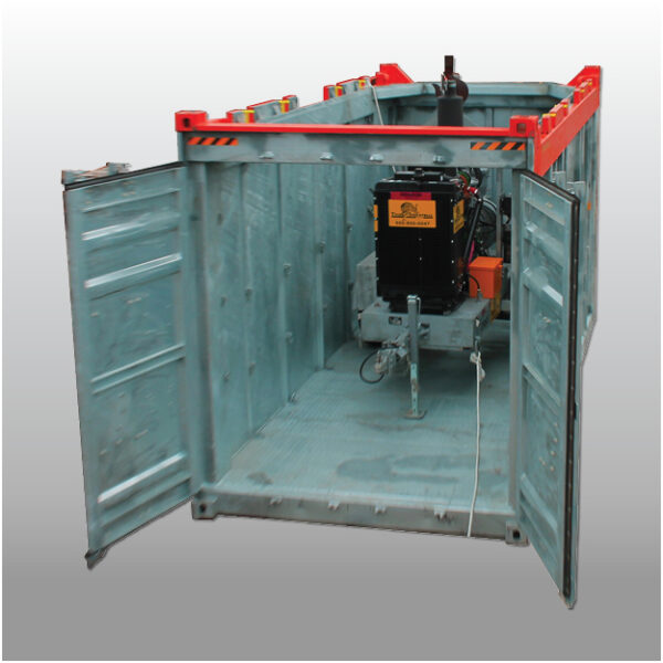 DNV 8' x 20' Closed with Removeable Top HC Container