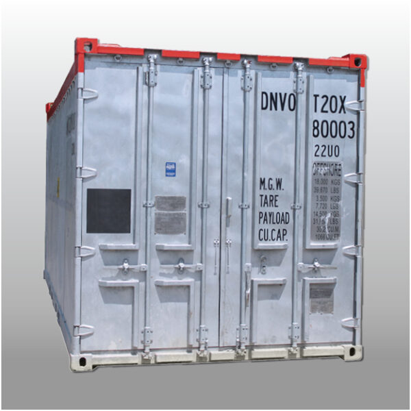 DNV 8' x 20' Open Top Offshore Container