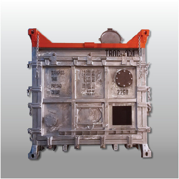 DNV 118 bbl Liquid Tight Roll-off Vacuum Cuttings Container