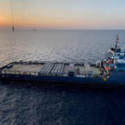 Tiger Offshore Rentals Cuttings Boxes and Cargo Carrying Equipment loadout in Gulf of America -Mexican Waters