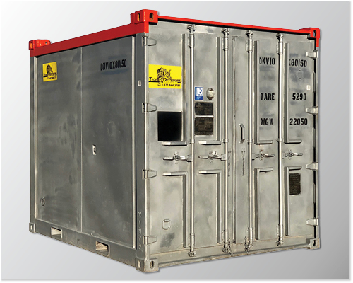 DNV 8' x 10' Closed Top Container