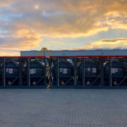 Tiger-Offshore-Rentals-Fourchon-DNV-Fluid-Transport-Tanks-at-Sunset