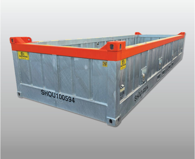 DNV 8’ X 24’ Half-Height Basket with Removeable Side Door
