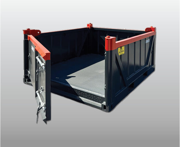 DNV 8′ x 10′ Half-Height Basket with Front Door